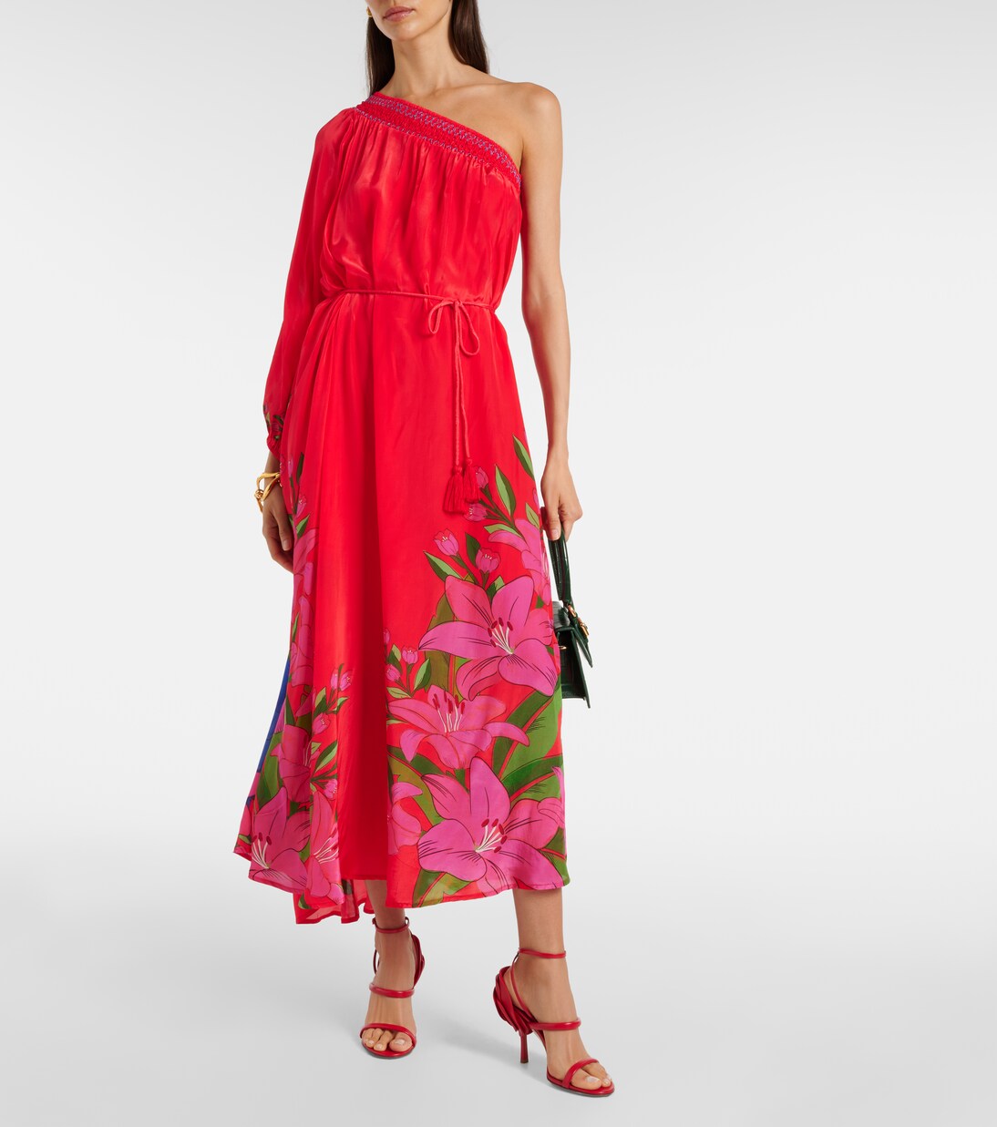 Vestido midi Summer Foliage | Farm Rio