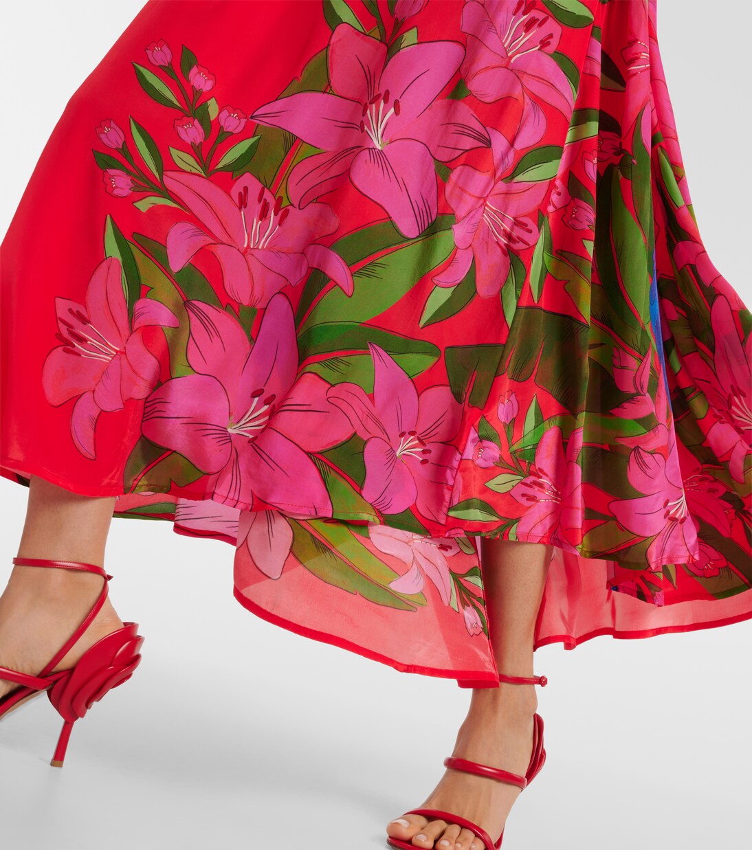 Vestido midi Summer Foliage | Farm Rio