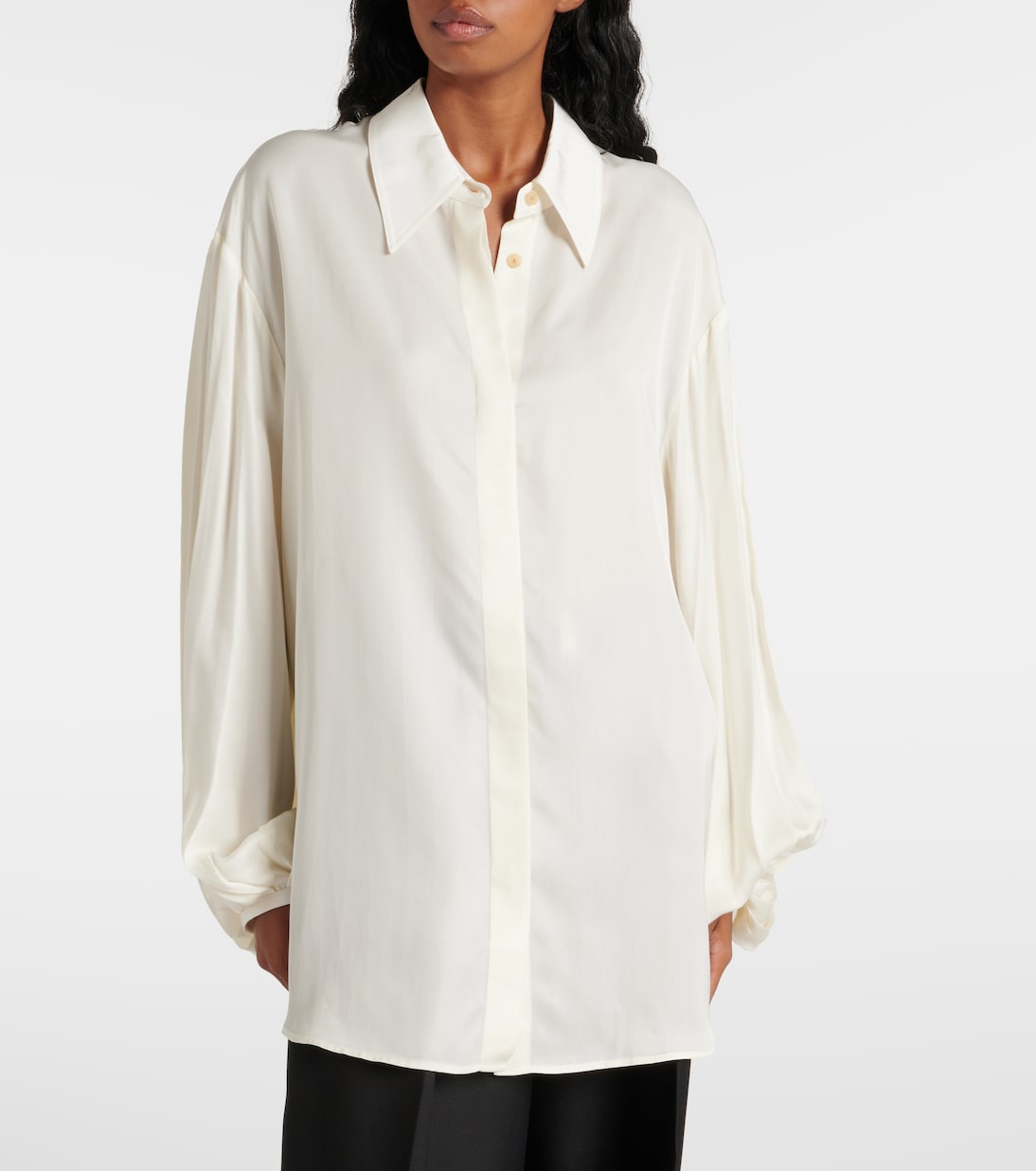 Bluse Bam aus Chiffon | Khaite