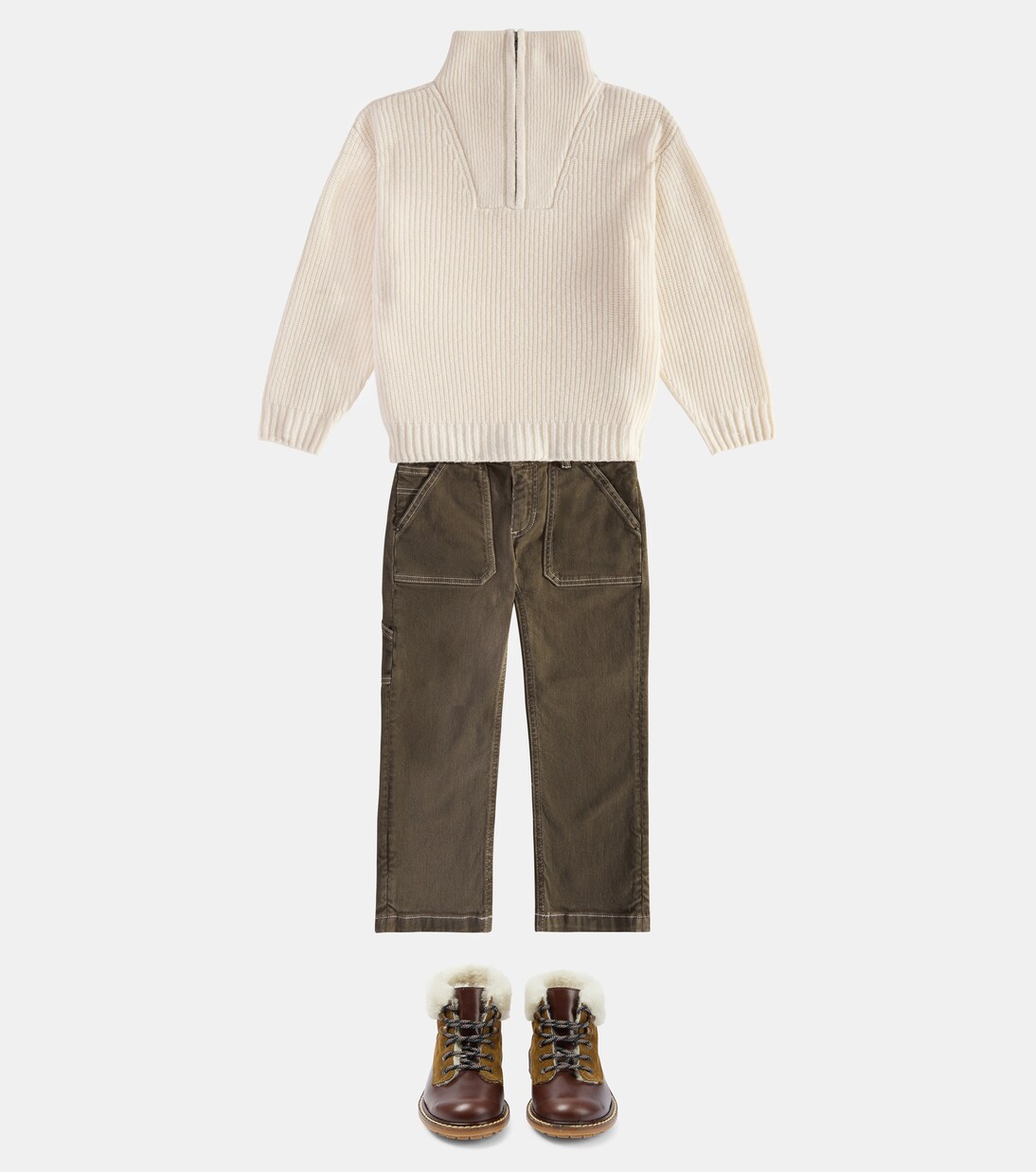 Gael wide-leg jeans | Bonpoint