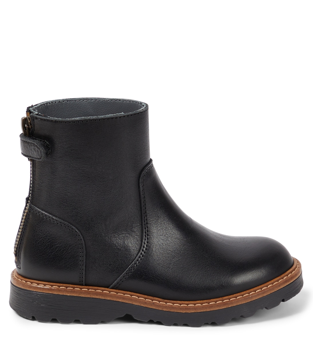 Greg leather boots | Bonpoint