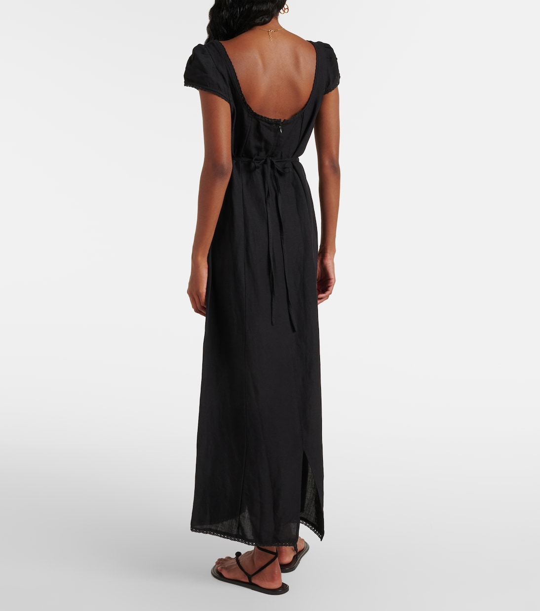 Abito midi Tahlee con ricamo | Rixo