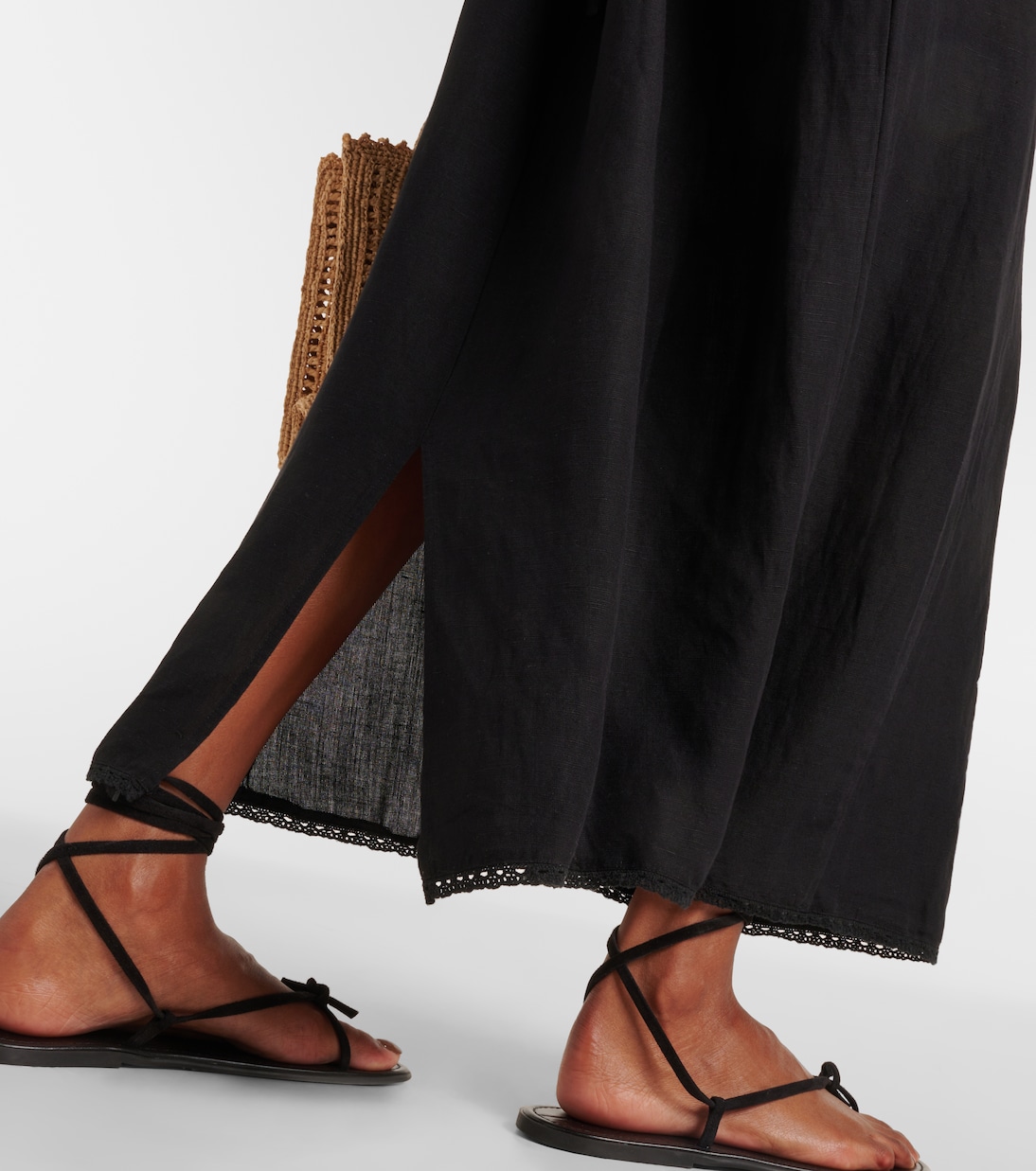 Abito midi Tahlee con ricamo | Rixo