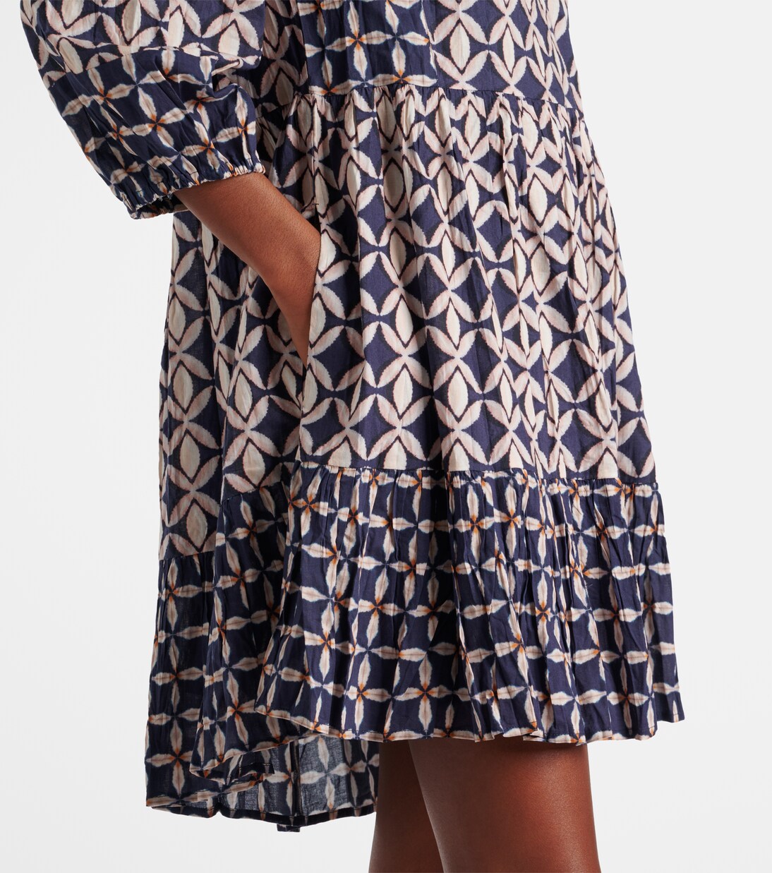 Robe Beckie imprimée en coton | Velvet