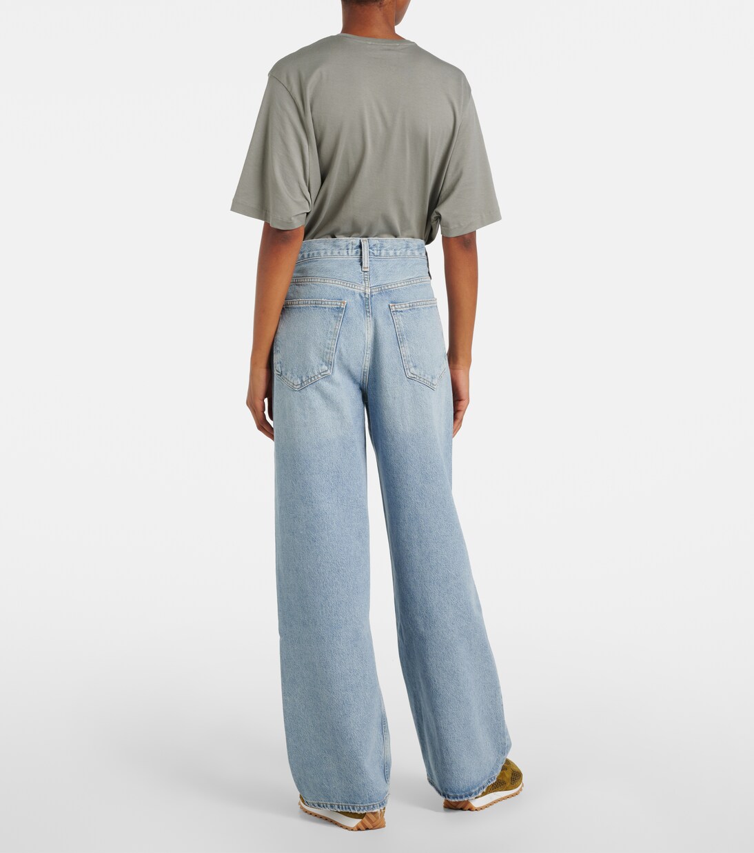 Low Slung Baggy mid-rise jeans | Agolde