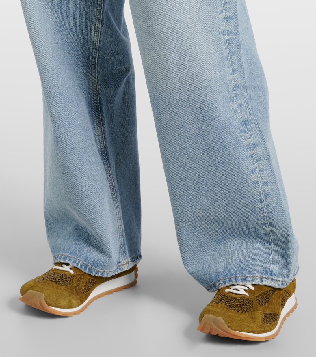 Low Slung Baggy mid-rise jeans | Agolde