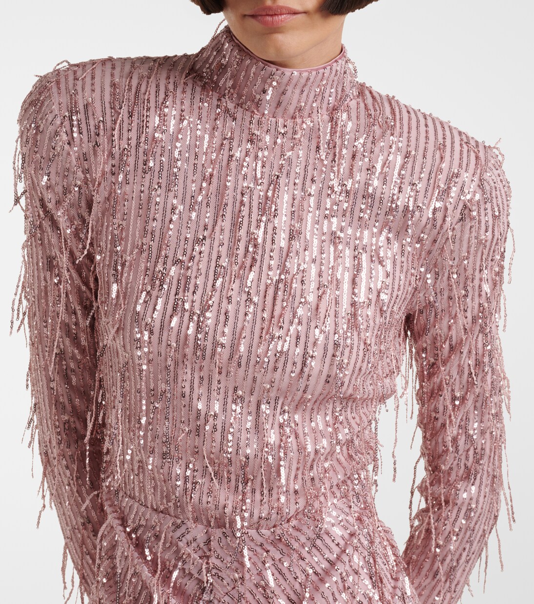 Robe de cocktail en Lurex® | Rotate