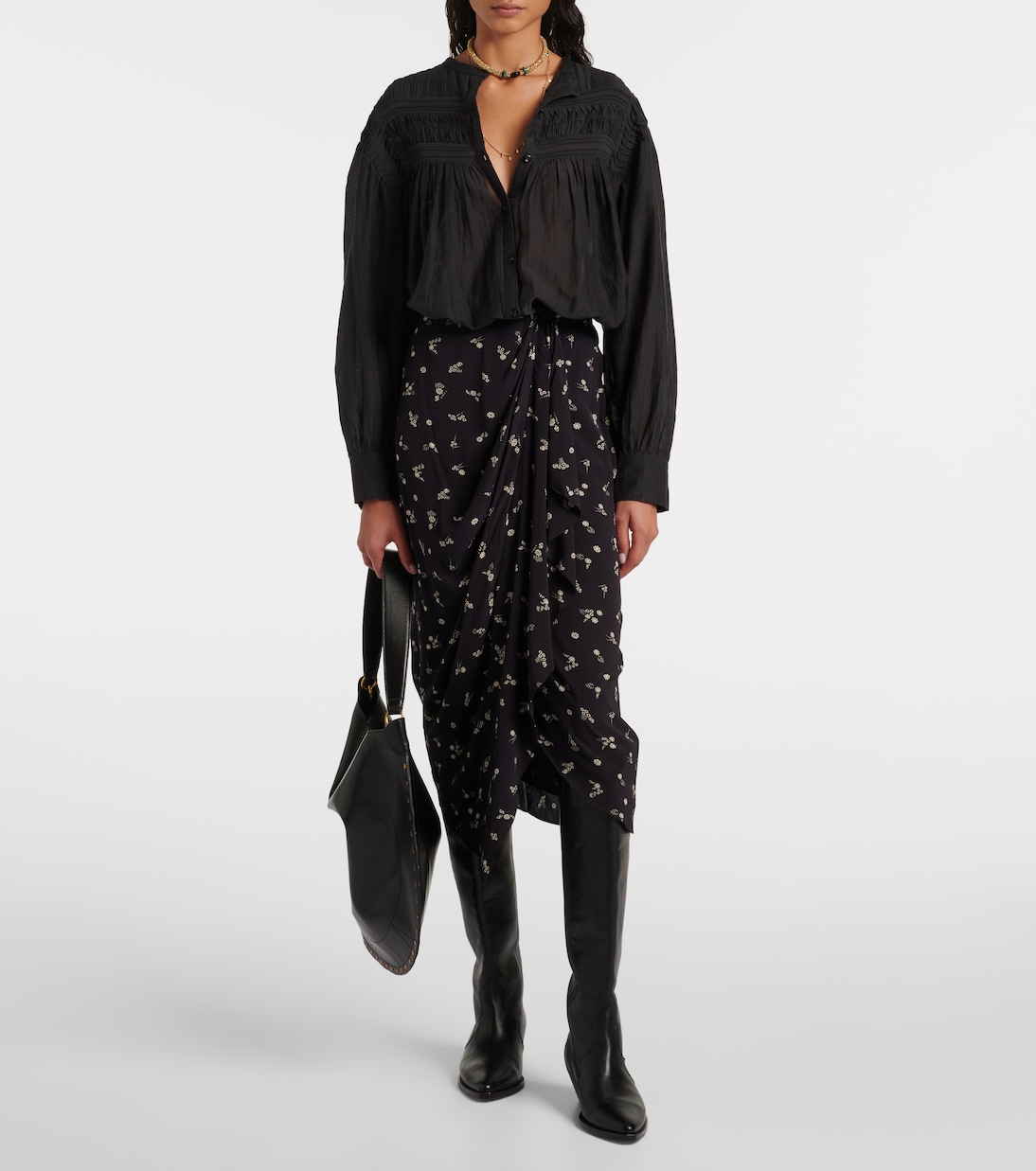 Bedruckter Midirock Zaine | Marant Etoile