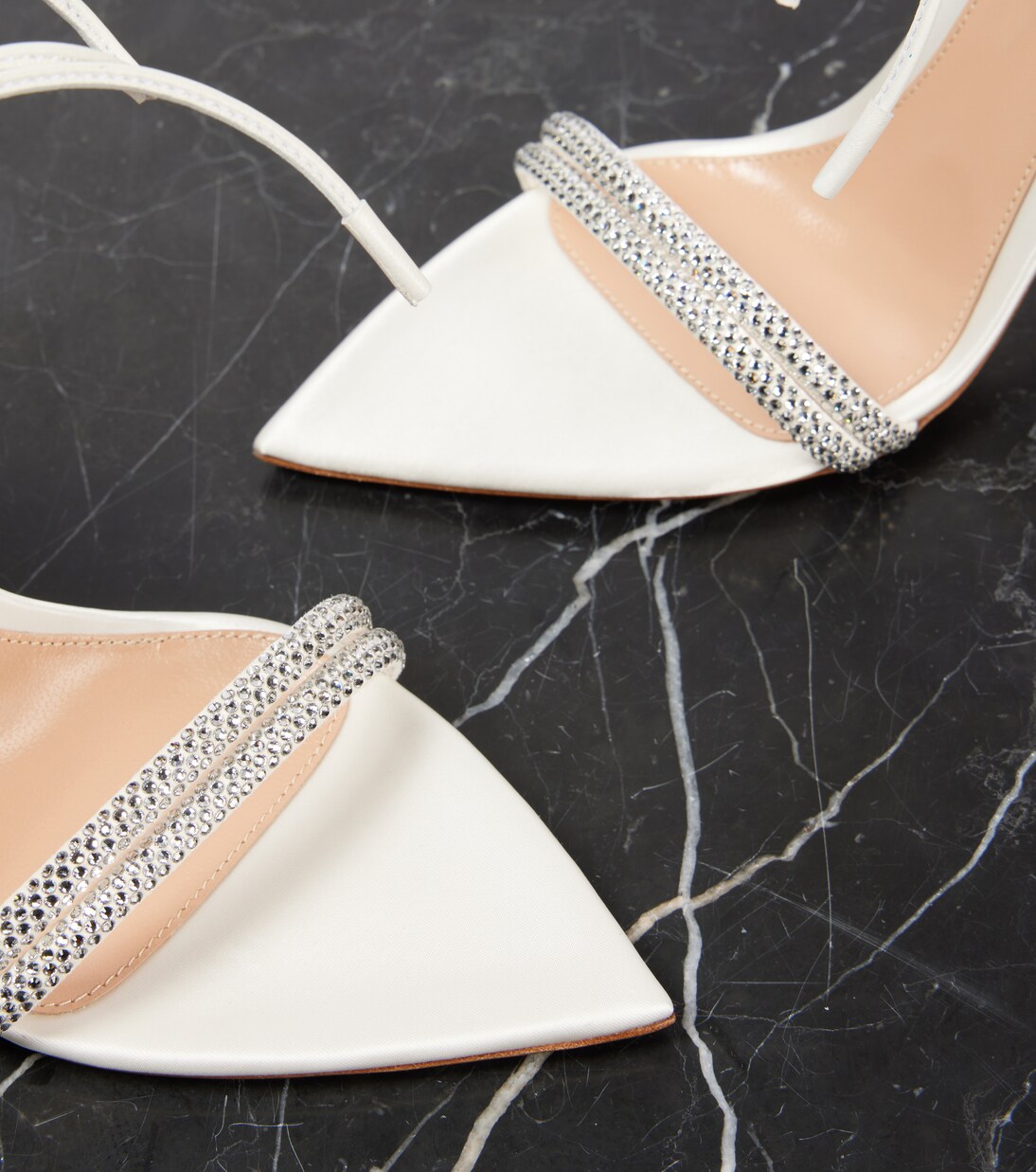 Bridal Sandalen Montecarlo 105 mit Kristallen | Gianvito Rossi