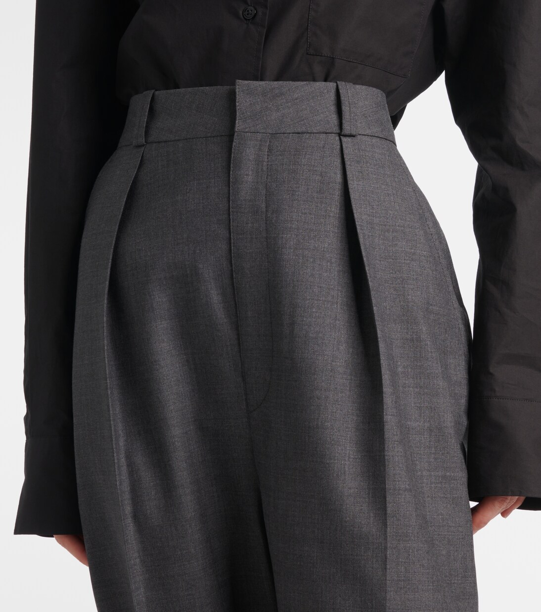 Gerade Hose aus Woll-Twill | Lemaire