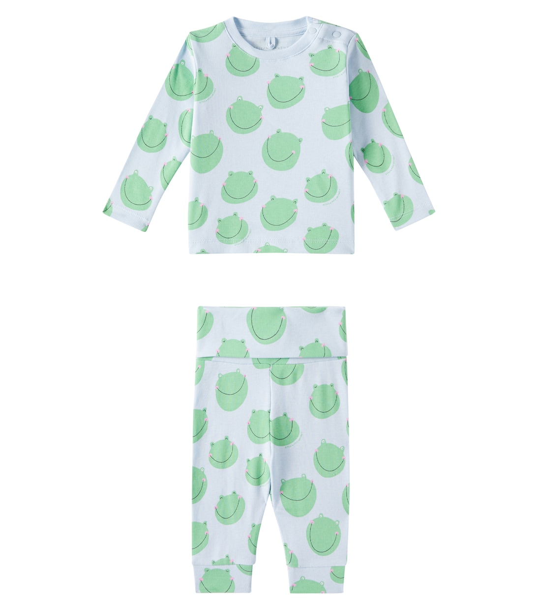 Cotton jersey sweatshirt and leggings set | Stella McCartney Kids