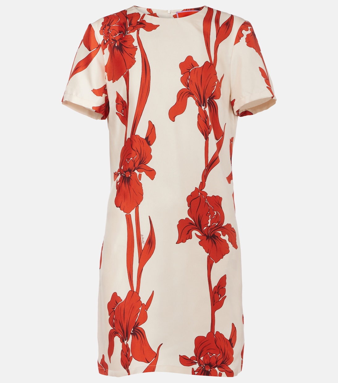 Floral silk minidress | La DoubleJ
