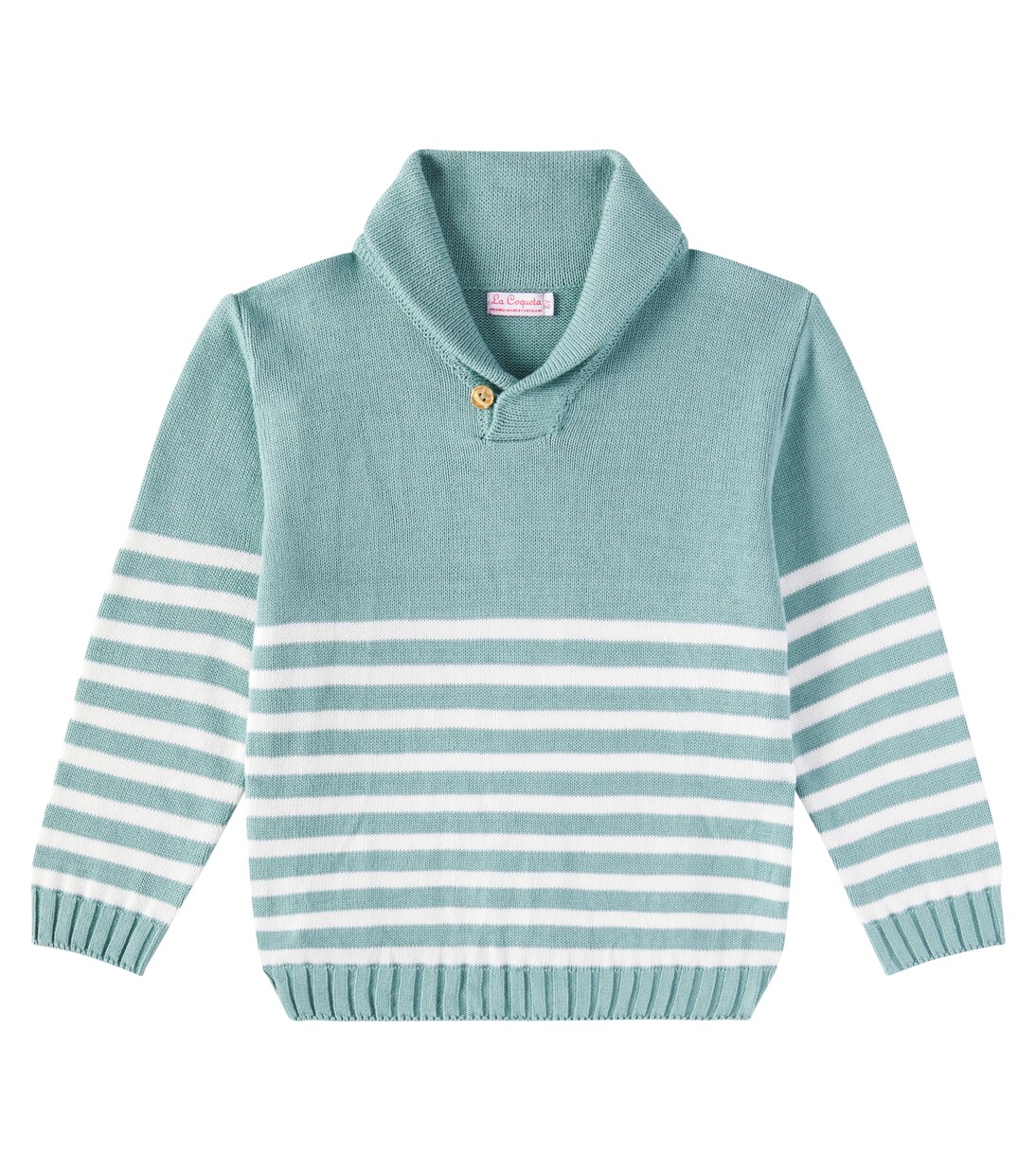 Goyo striped cotton sweater | La Coqueta
