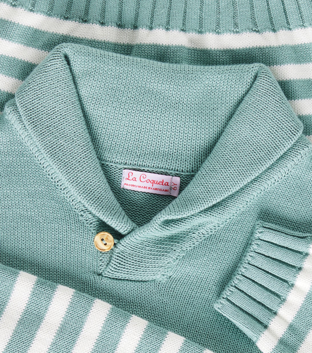 Goyo striped cotton sweater | La Coqueta