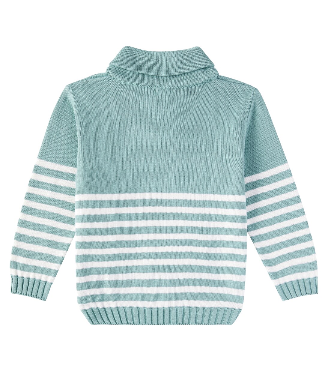 Goyo striped cotton sweater | La Coqueta