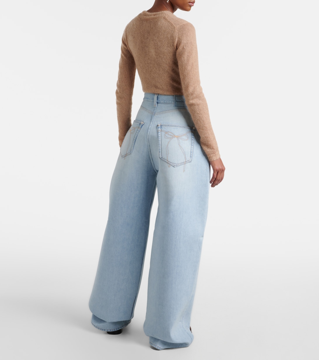 Jeans barrel de tiro alto | Acne Studios