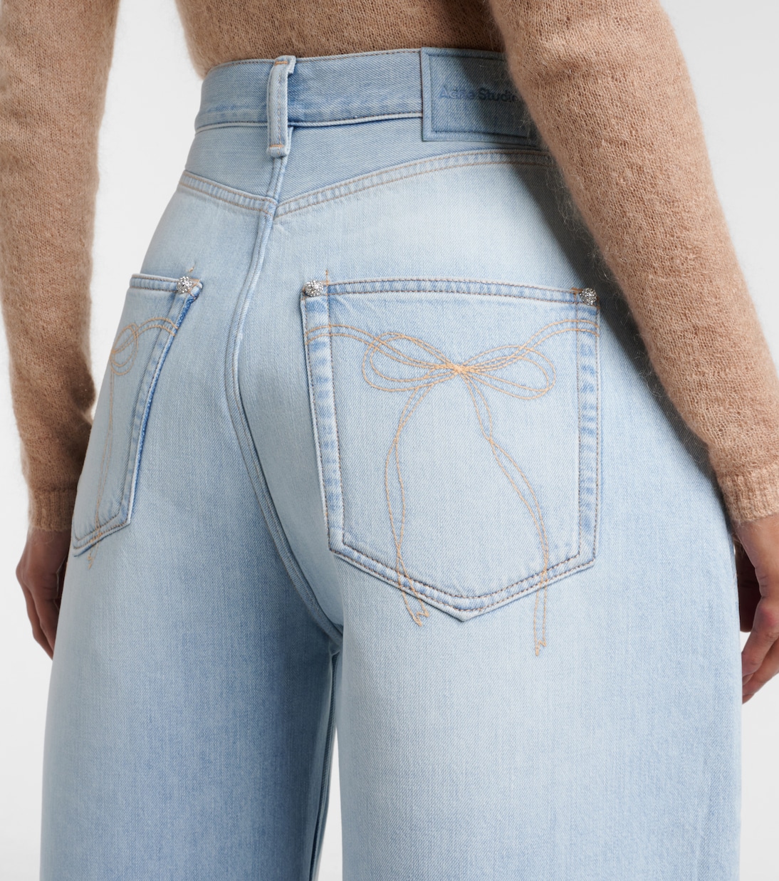Jeans barrel de tiro alto | Acne Studios