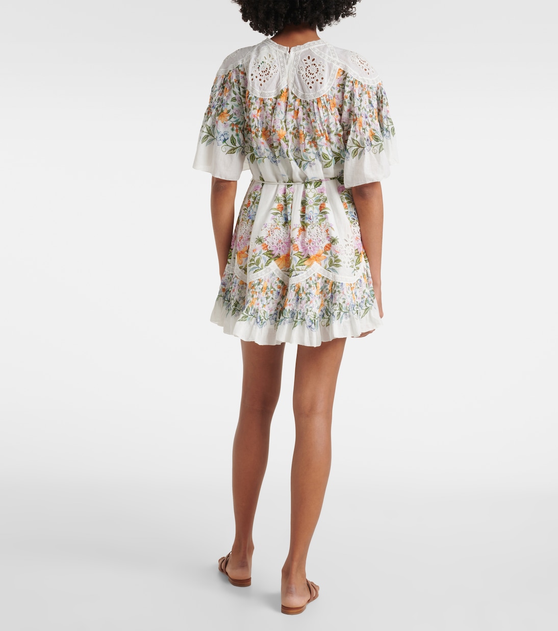 Minikleid Sweet Bloom aus Baumwolle | Farm Rio