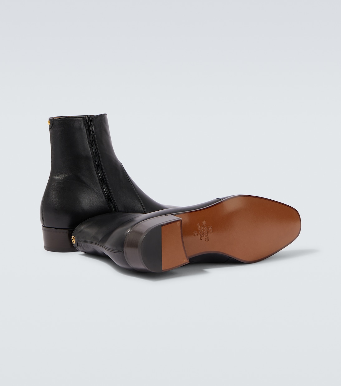 Ankle Boots VLogo aus Leder | Valentino Garavani