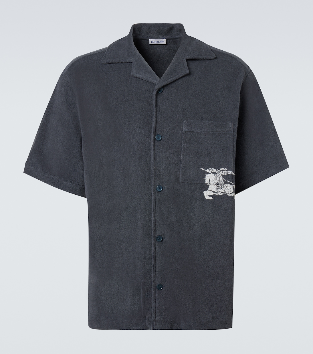 EKD cotton terry bowling shirt | Burberry
