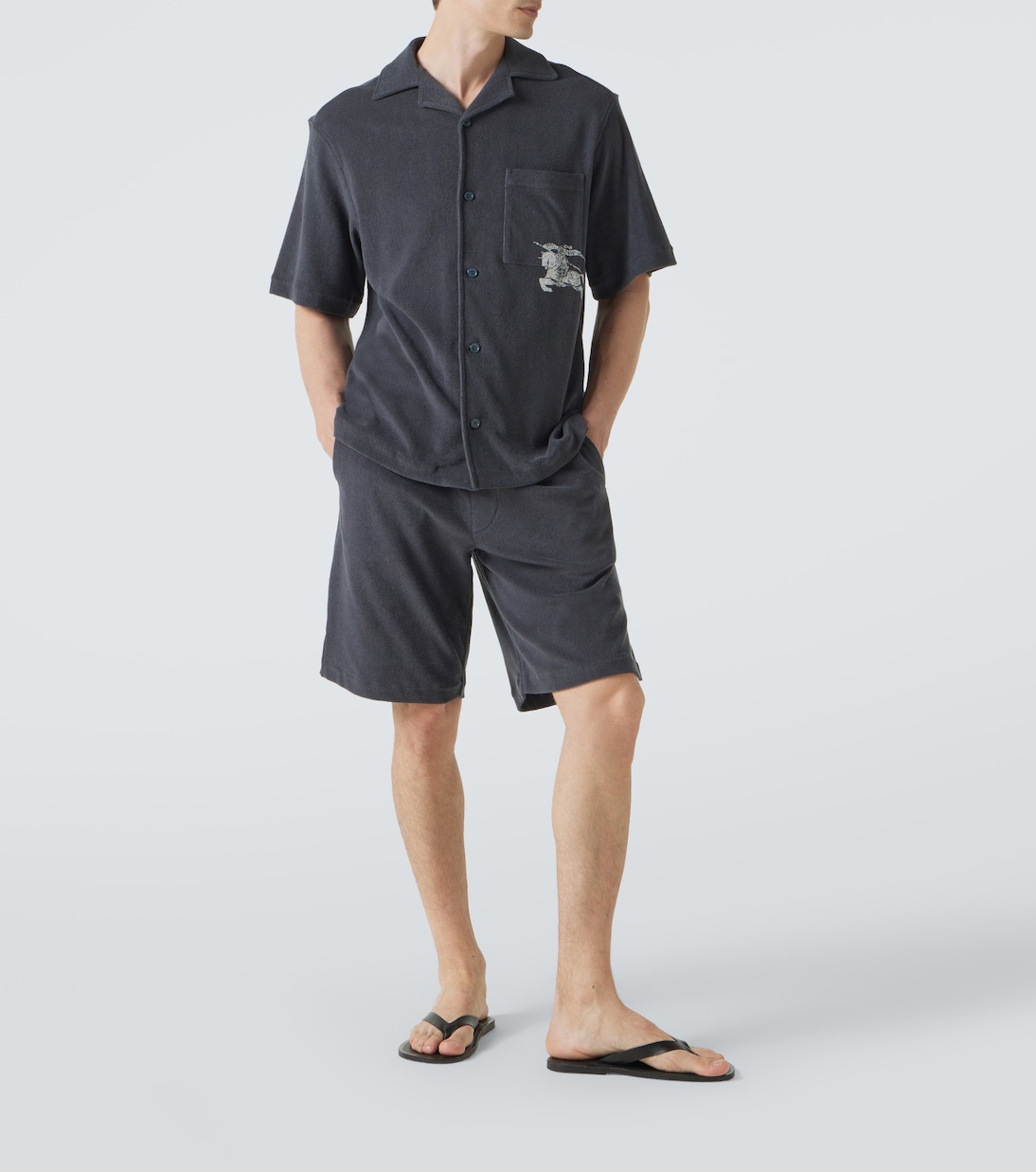 EKD cotton terry bowling shirt | Burberry