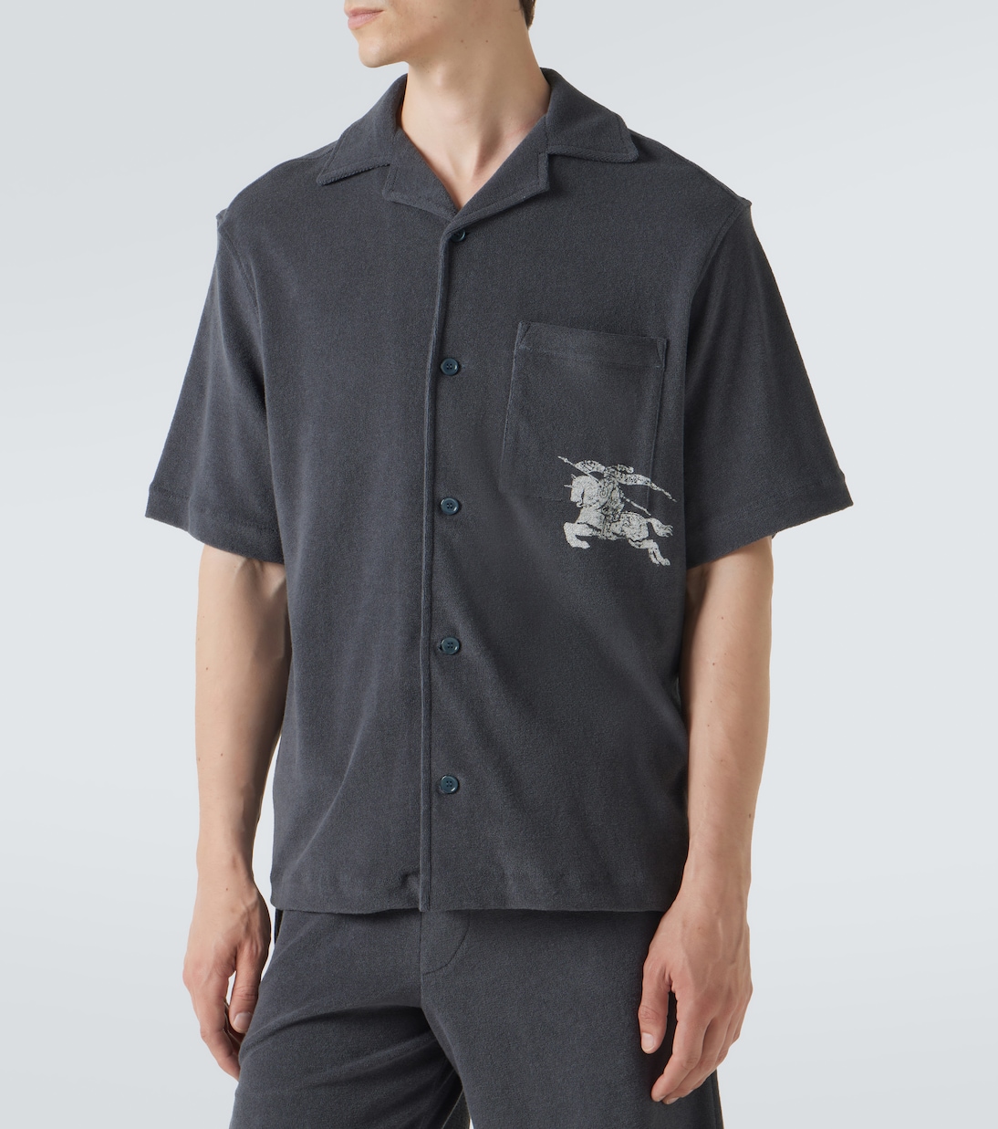 EKD cotton terry bowling shirt | Burberry