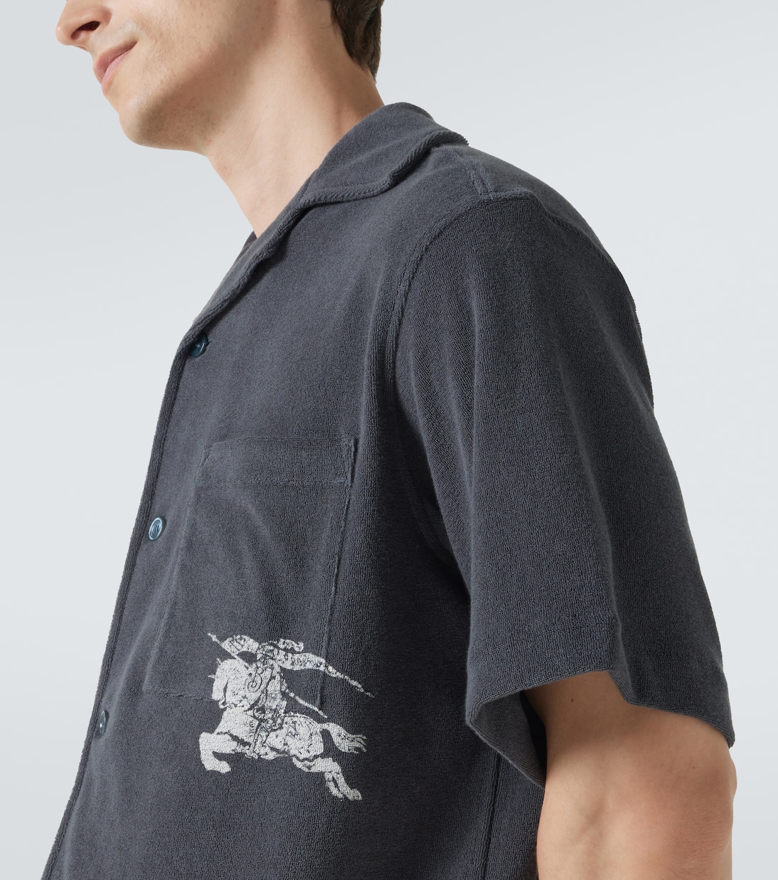 EKD cotton terry bowling shirt | Burberry