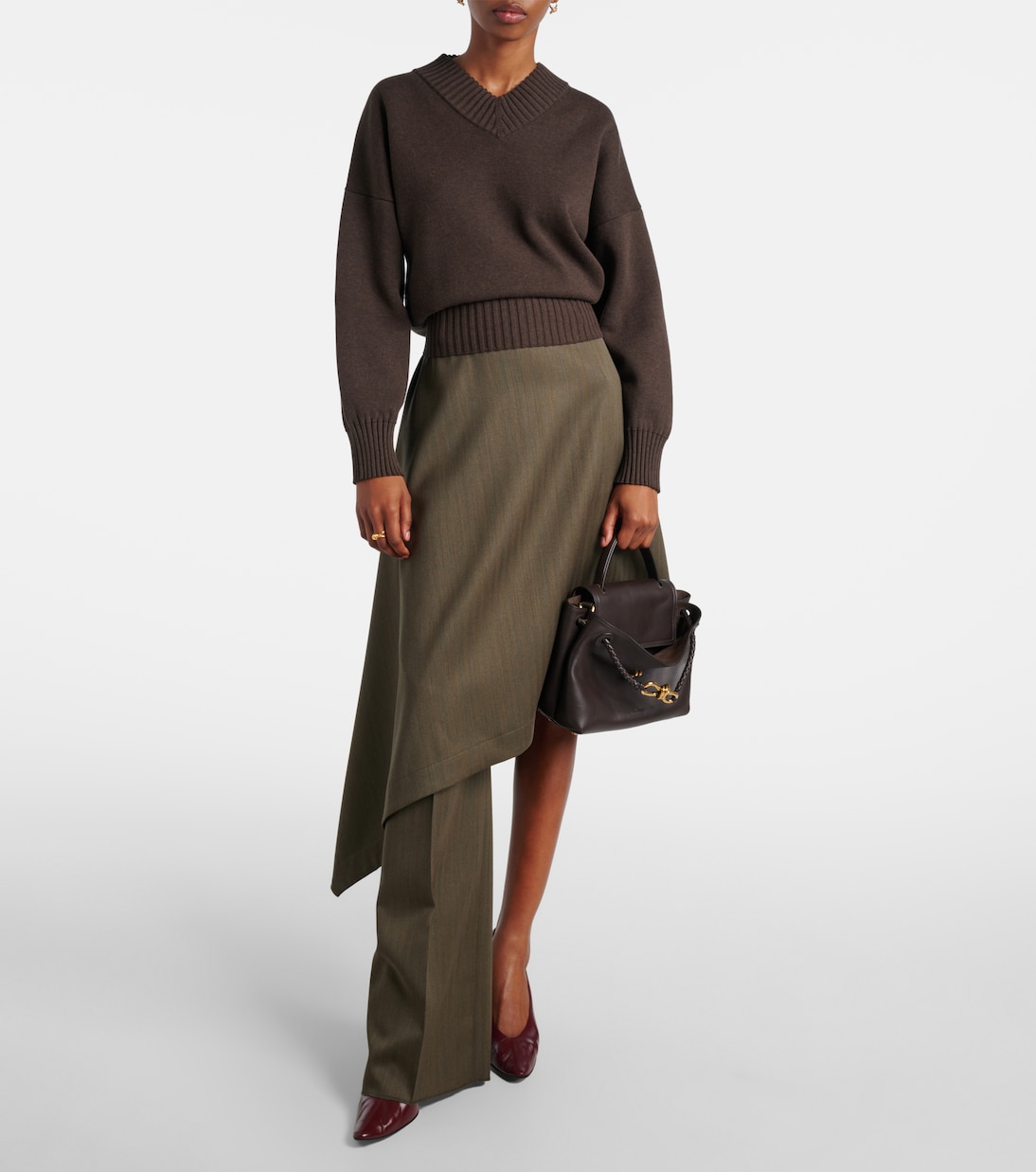 Ciao Ciao Small leather shoulder bag | Bottega Veneta