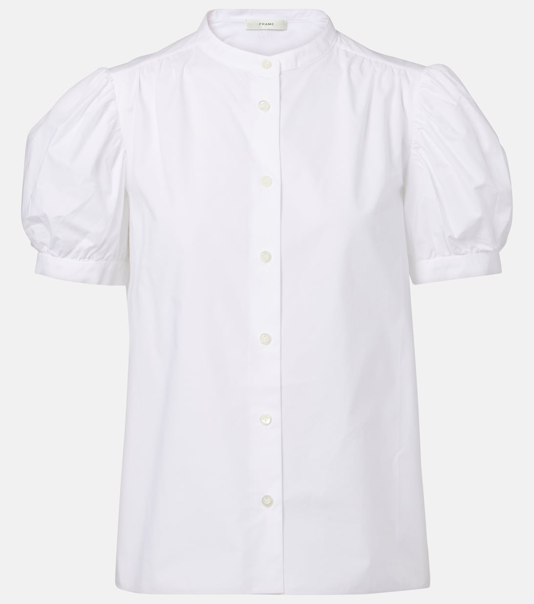 Gathered cotton top | Frame