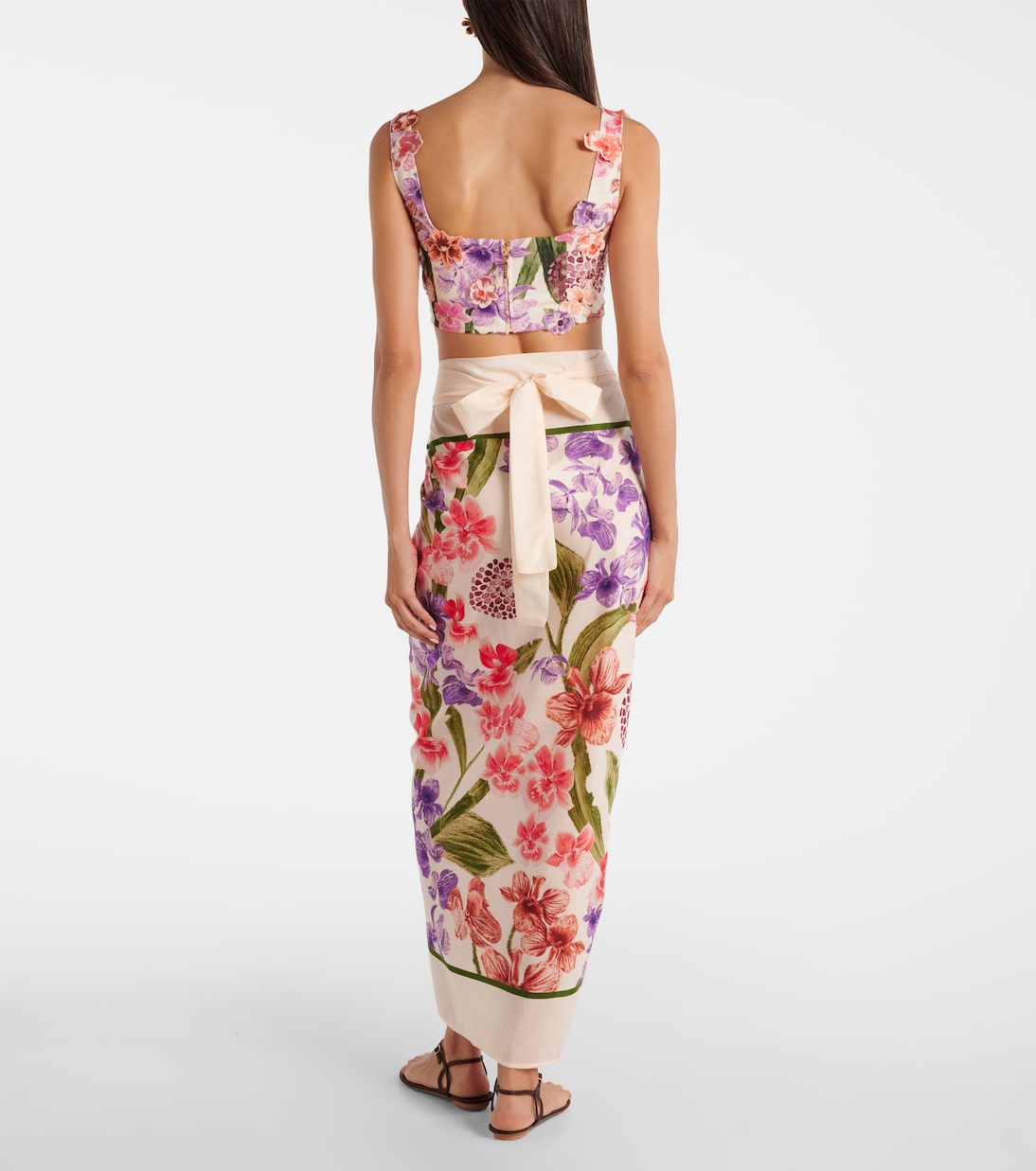 Pareo aus Baumwolle und Seide | Agua by Agua Bendita