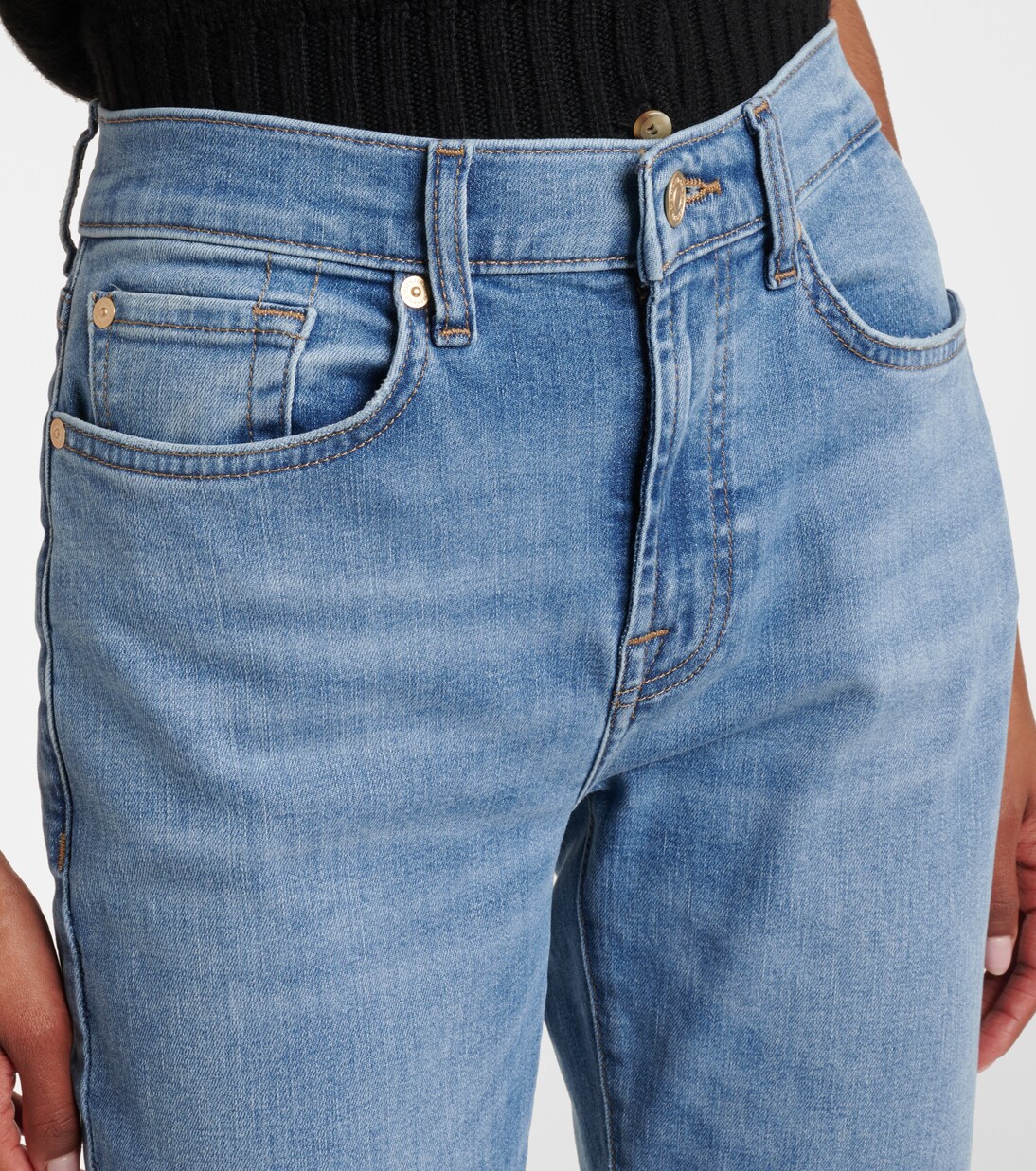 Mid-Rise Jeans | 7 For All Mankind