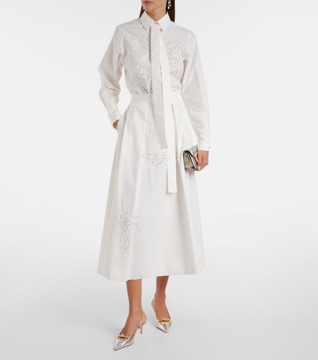 Midirock aus Baumwolle | Elie Saab