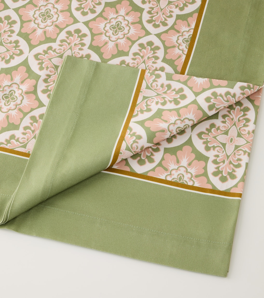 Palazzo Light Pink Large cotton tablecloth | La DoubleJ