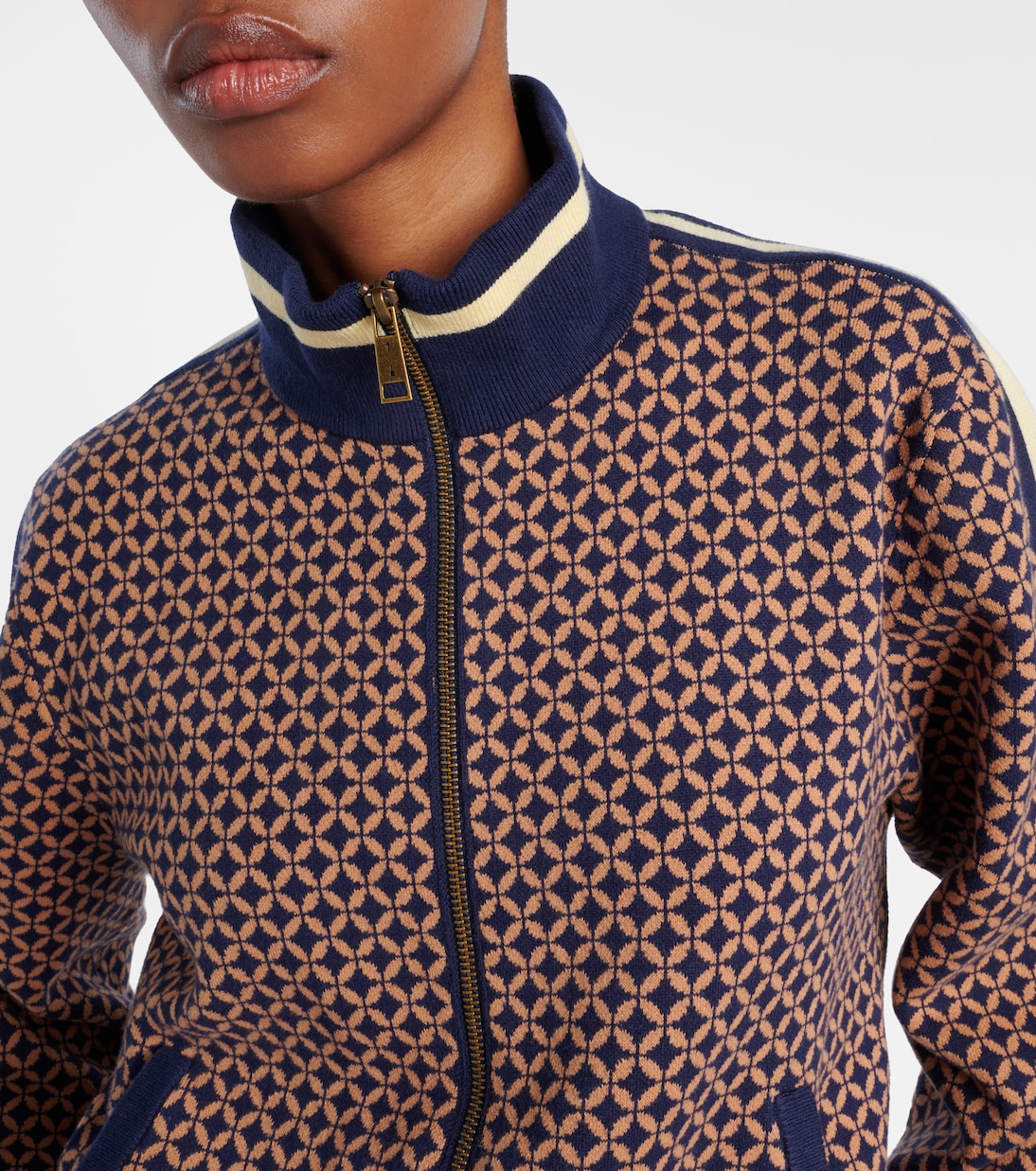 Crossroad cotton-blend bomber jacket | The Upside