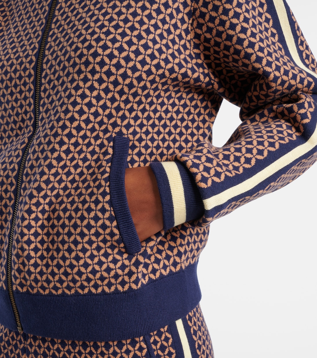 Crossroad cotton-blend bomber jacket | The Upside