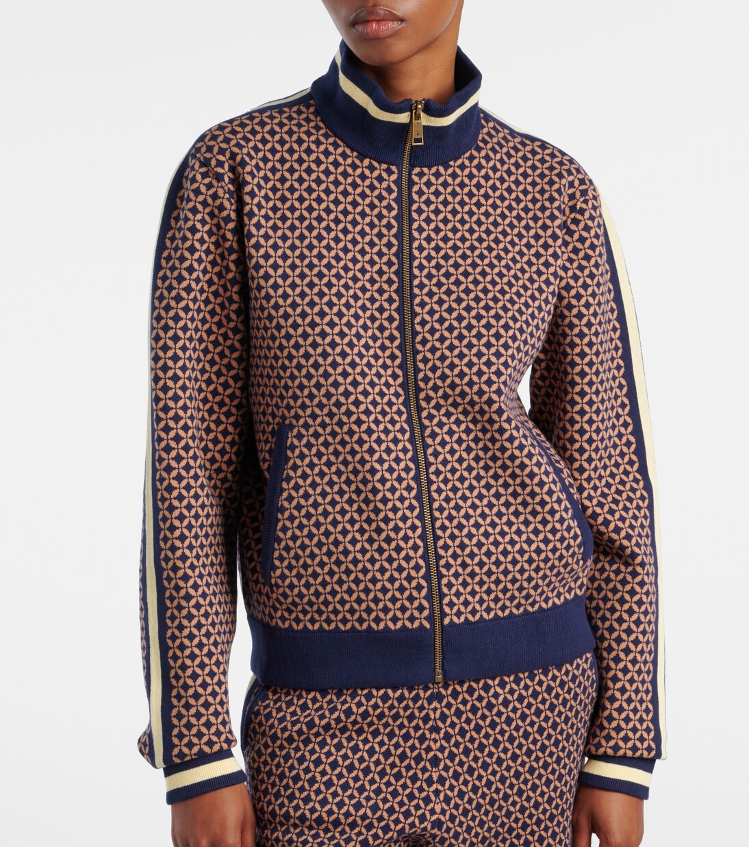 Crossroad cotton-blend bomber jacket | The Upside