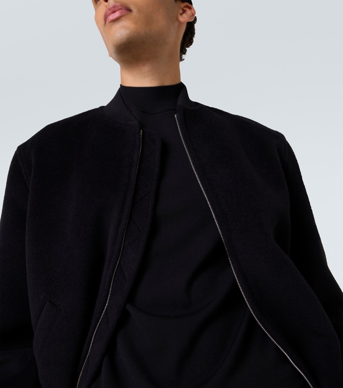 Virgin wool bomber  | Lardini