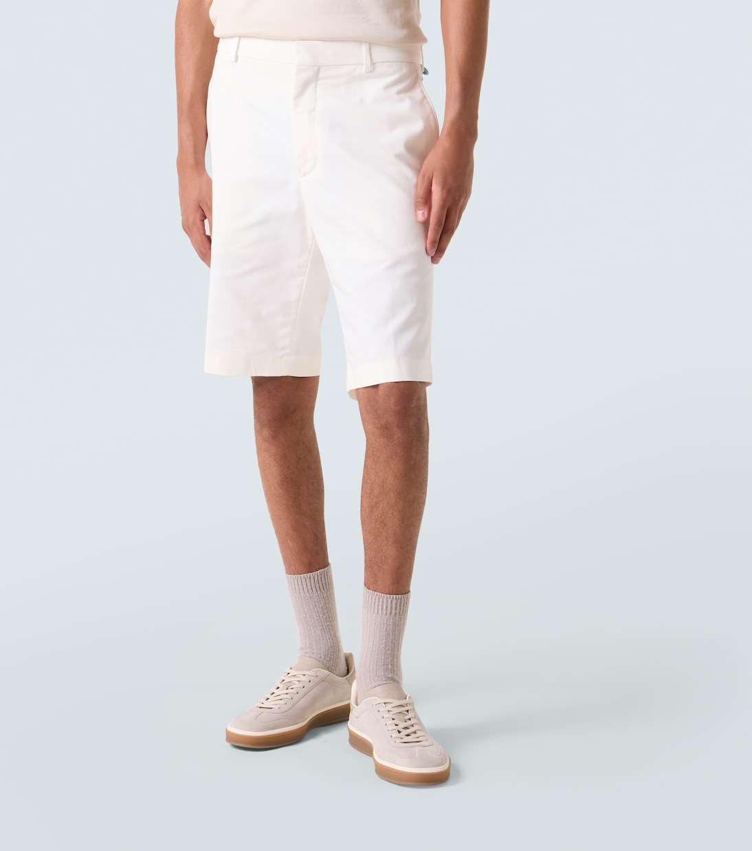 Jarno cotton-blend Bermuda shorts | Loro Piana