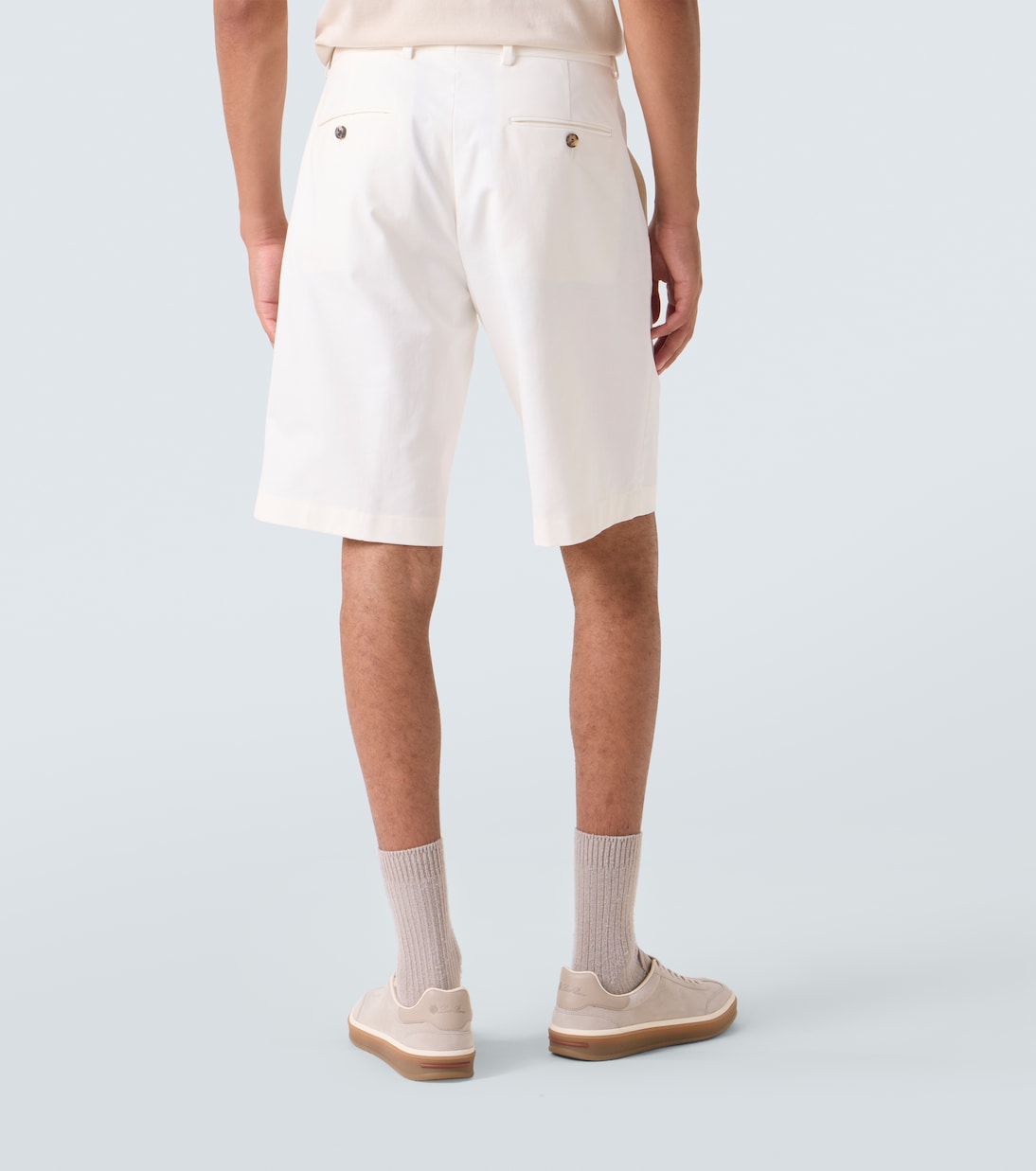 Jarno cotton-blend Bermuda shorts | Loro Piana