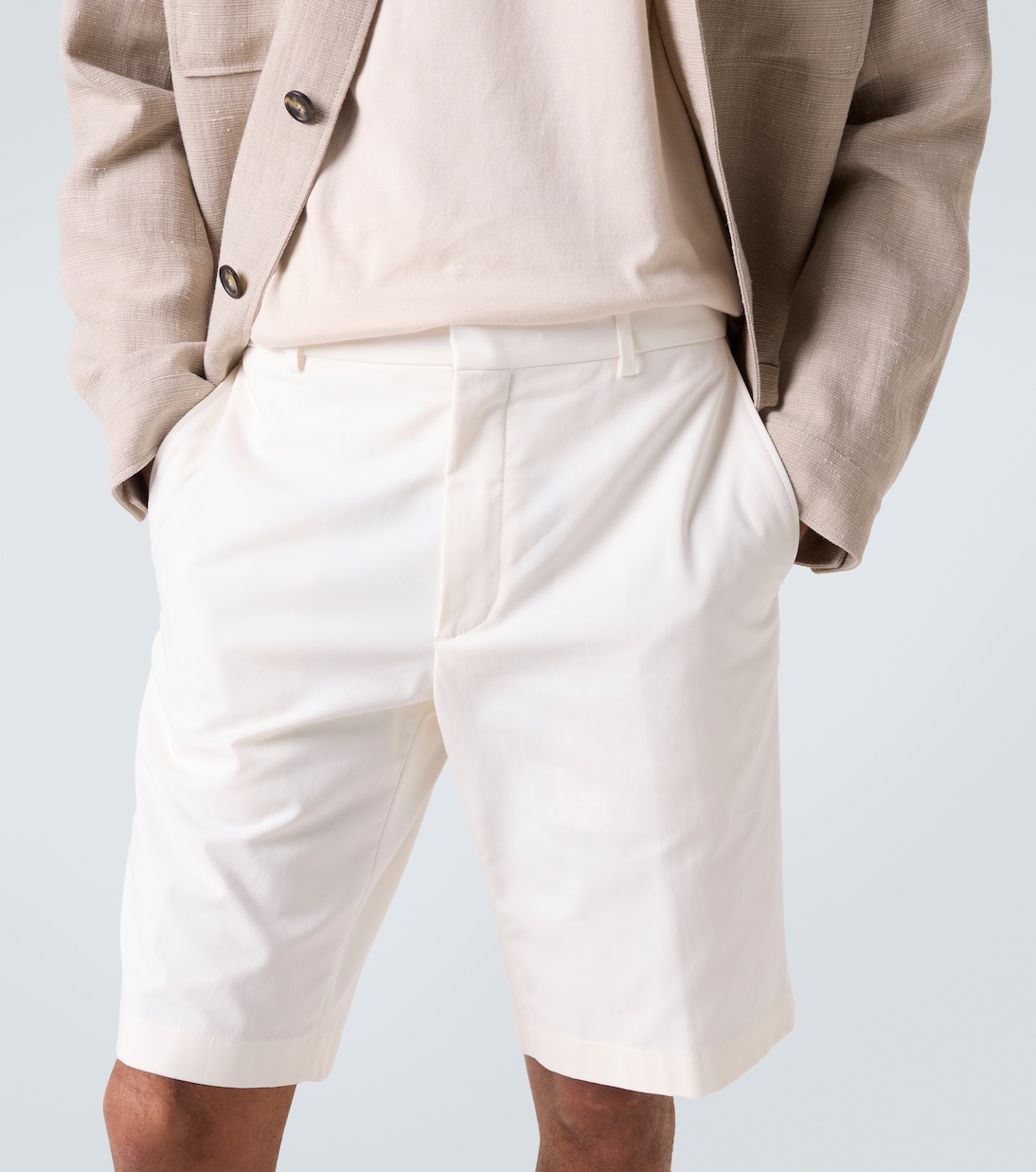 Jarno cotton-blend Bermuda shorts | Loro Piana