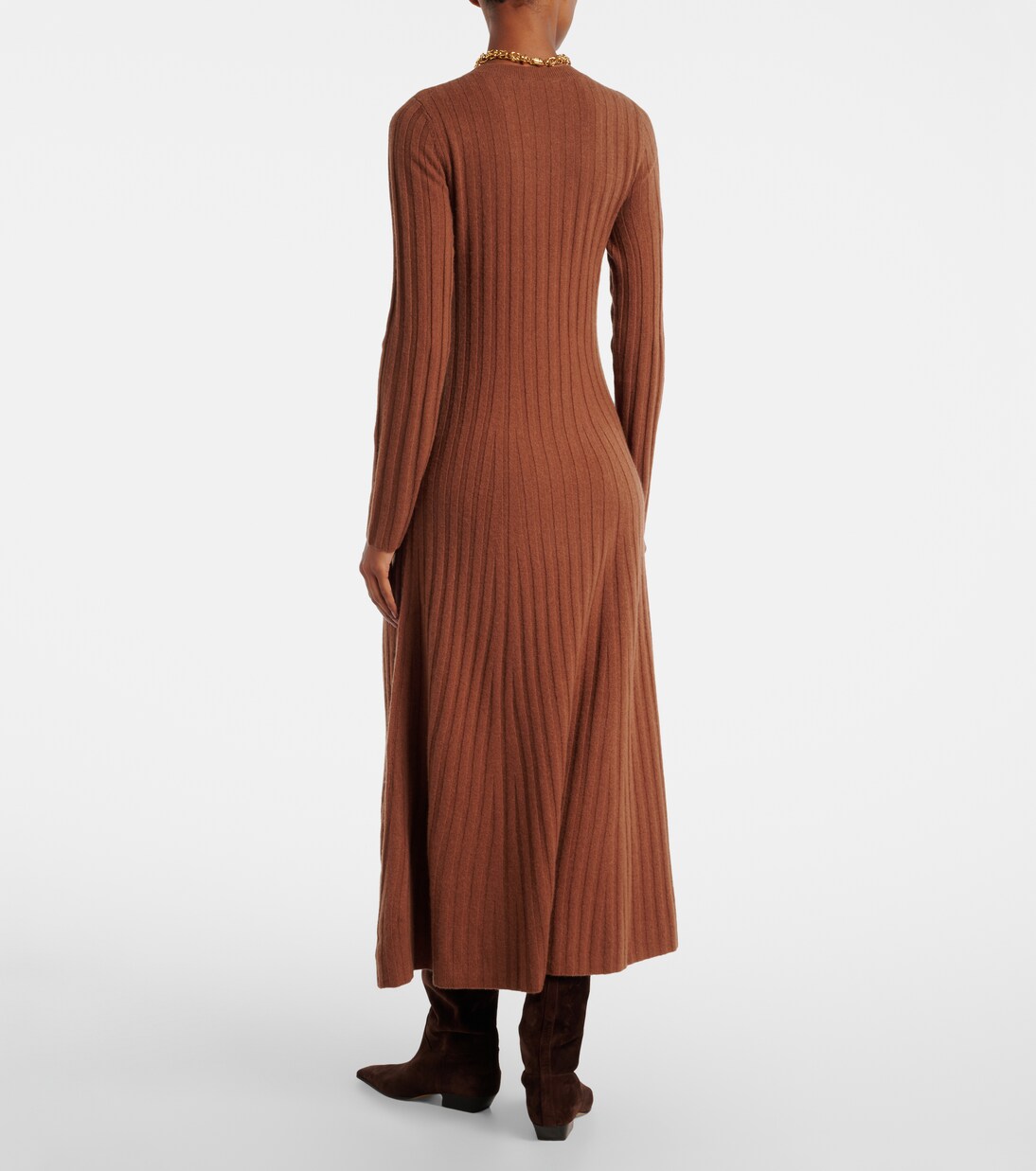 Robe longue Gia en laine et cachemire | Altuzarra