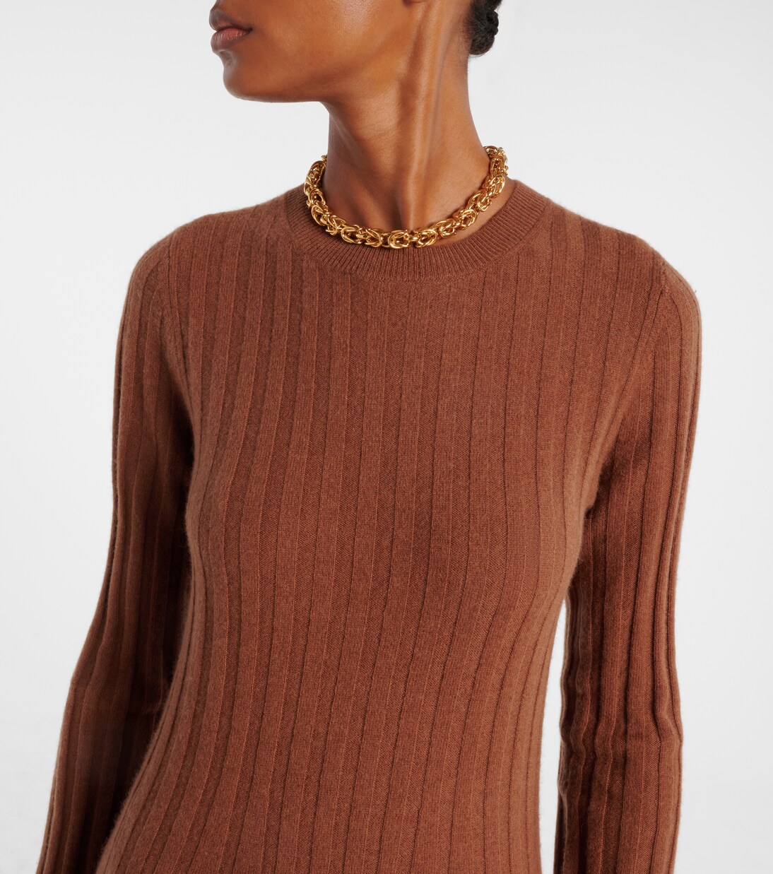 Robe longue Gia en laine et cachemire | Altuzarra