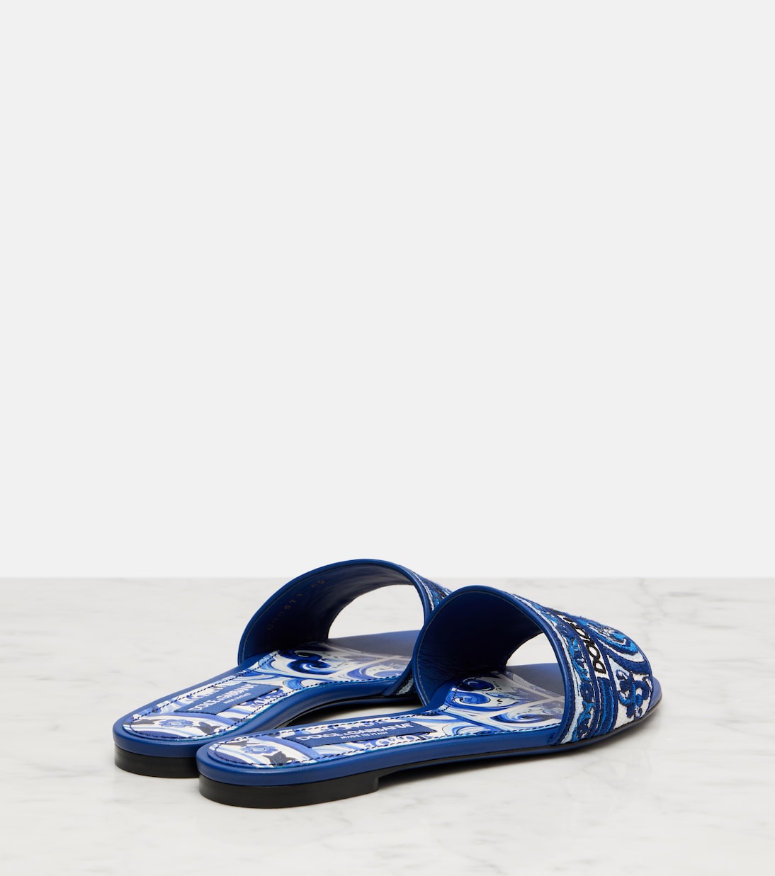 Embroidered slides | Dolce&Gabbana