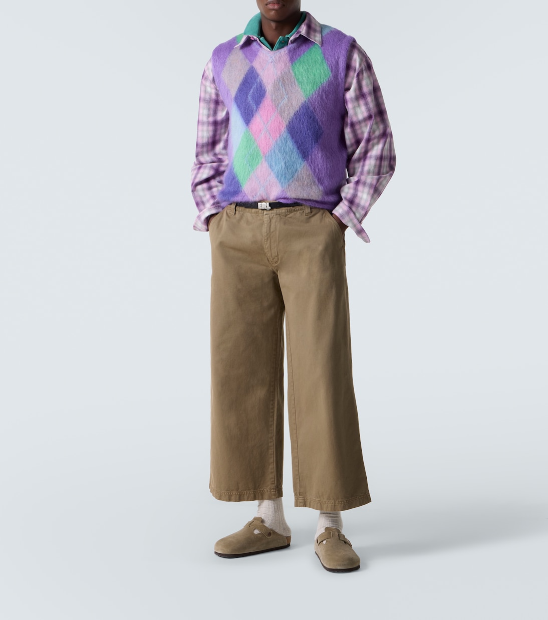 Checked cotton shirt | ERL