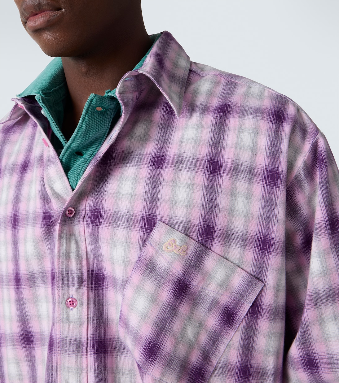 Checked cotton shirt | ERL