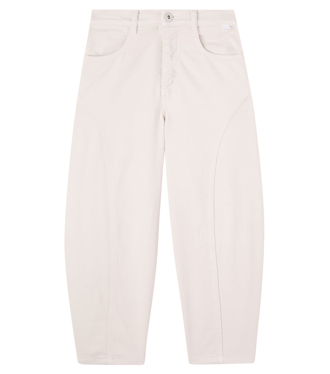 Cotton-blend barrel-leg pants | Il Gufo