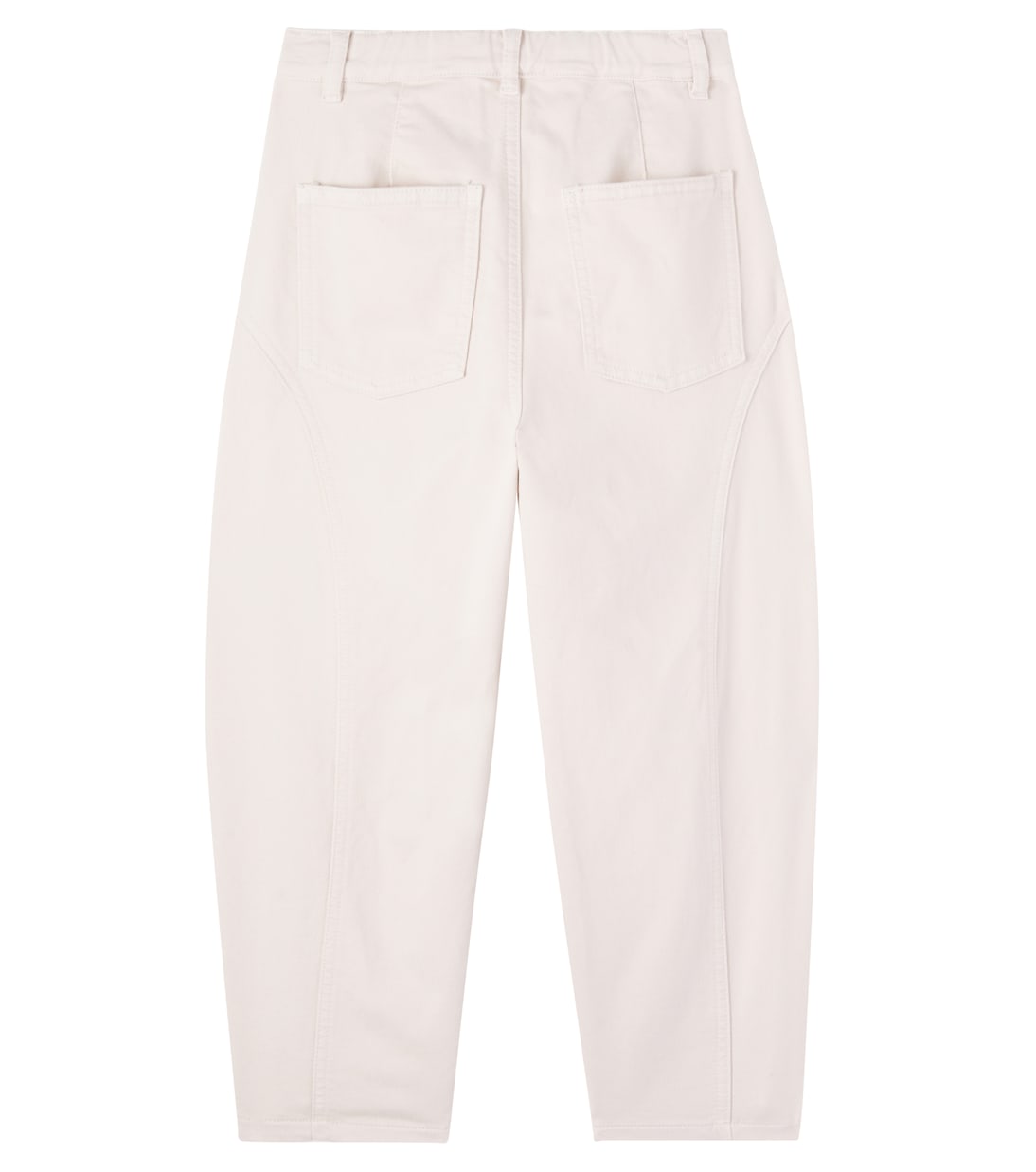 Cotton-blend barrel-leg pants | Il Gufo