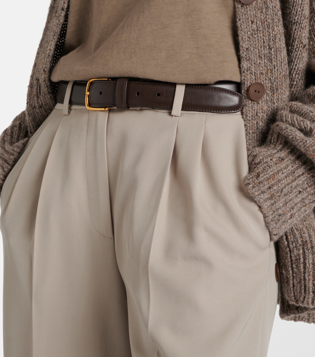 Classic leather belt | The Row