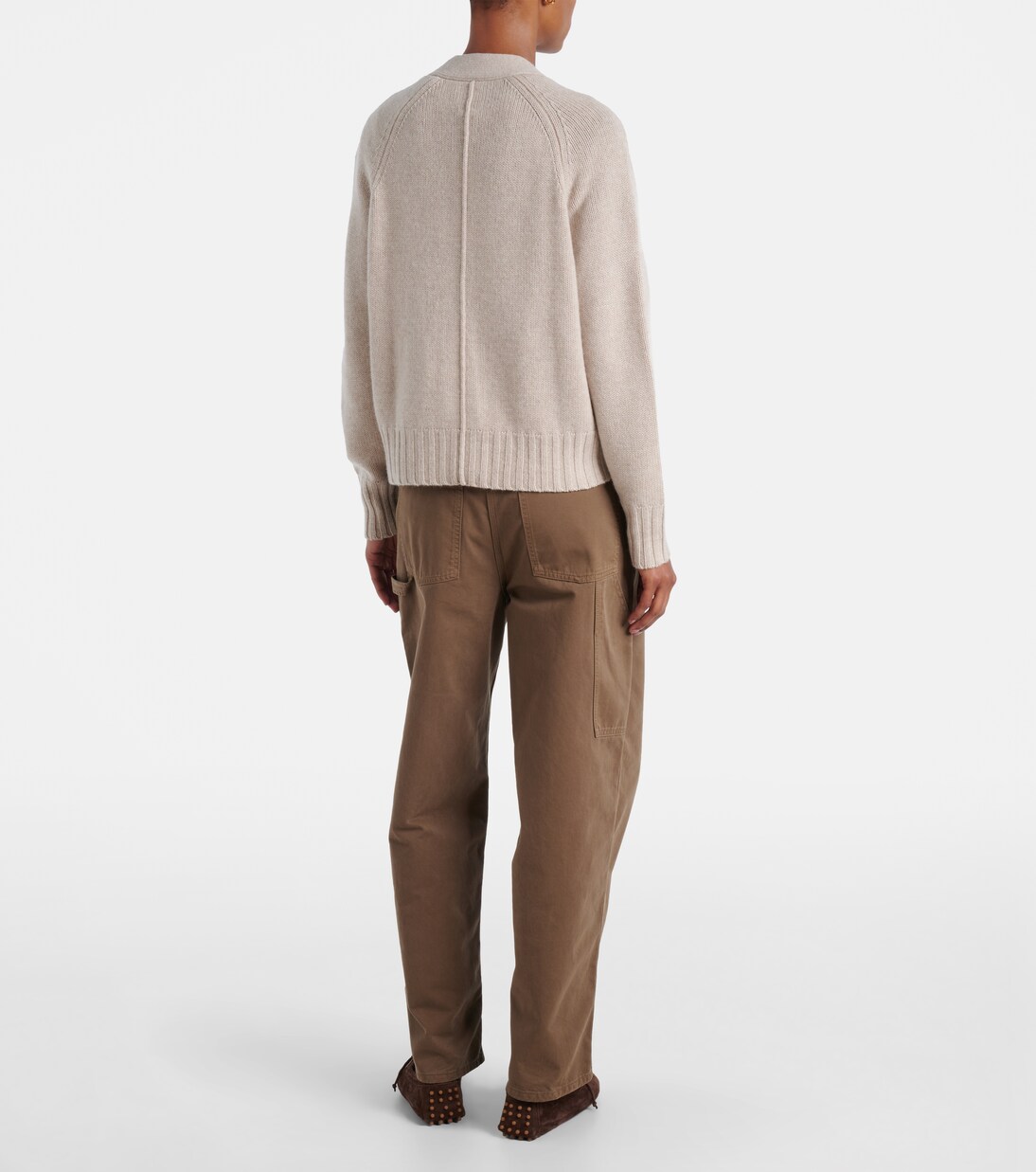 Wool and cashmere cardigan | Jardin des Orangers