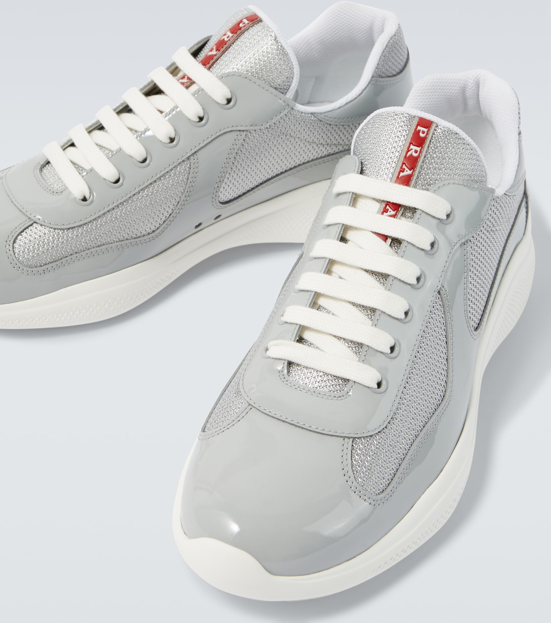 Prada American's Cup patent leather sneakers | Prada